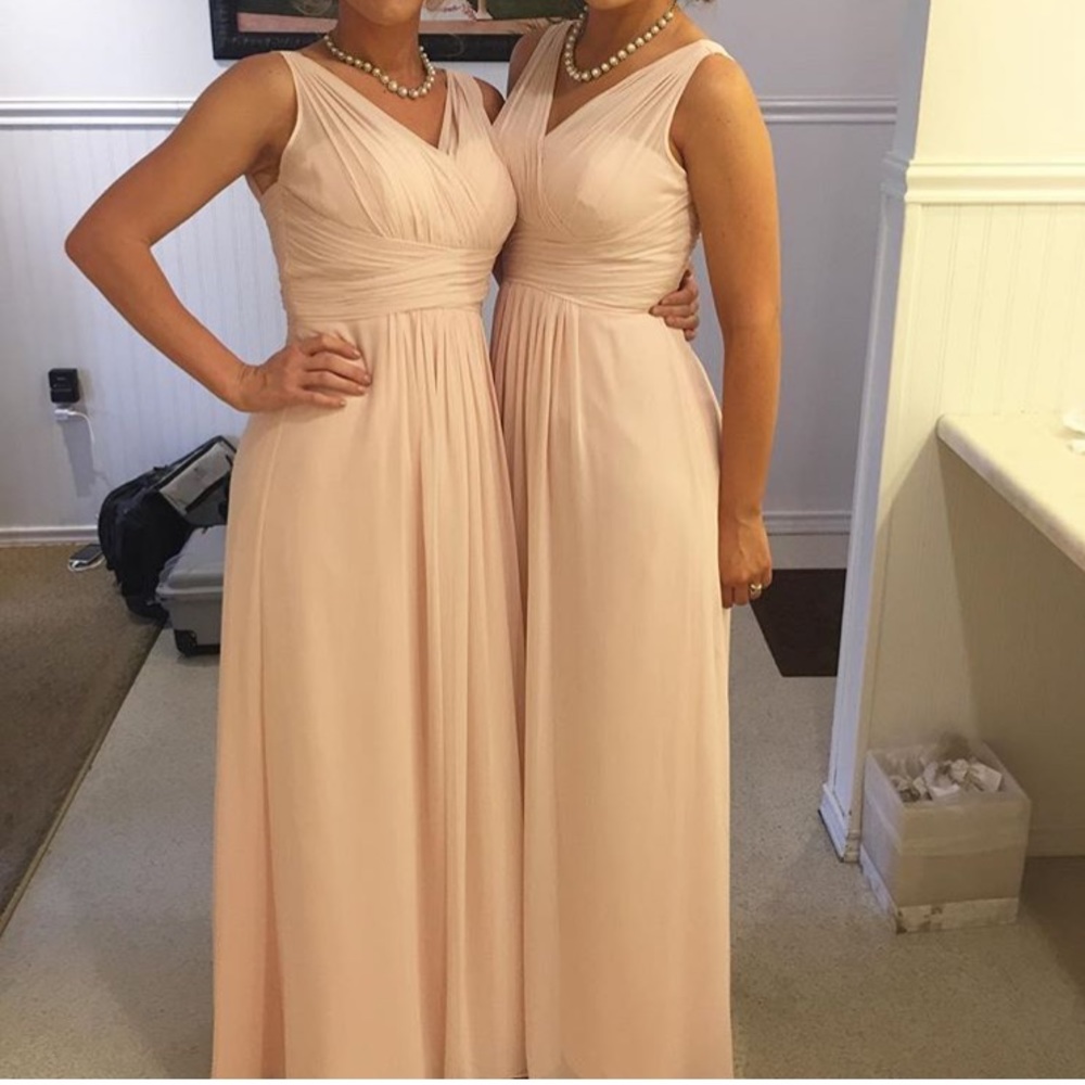 Blush Bridesmaid Dress